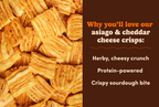 Asiago & Cheddar Cheese Crisps E7