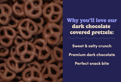 Dark Chocolate Covered Pretzels J2
