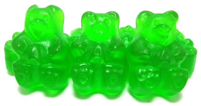Green Apple Gummy Bears Z7