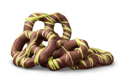 Milk Chocolatey Mini Pretzels with Pistachio Flavored Drizzle A4