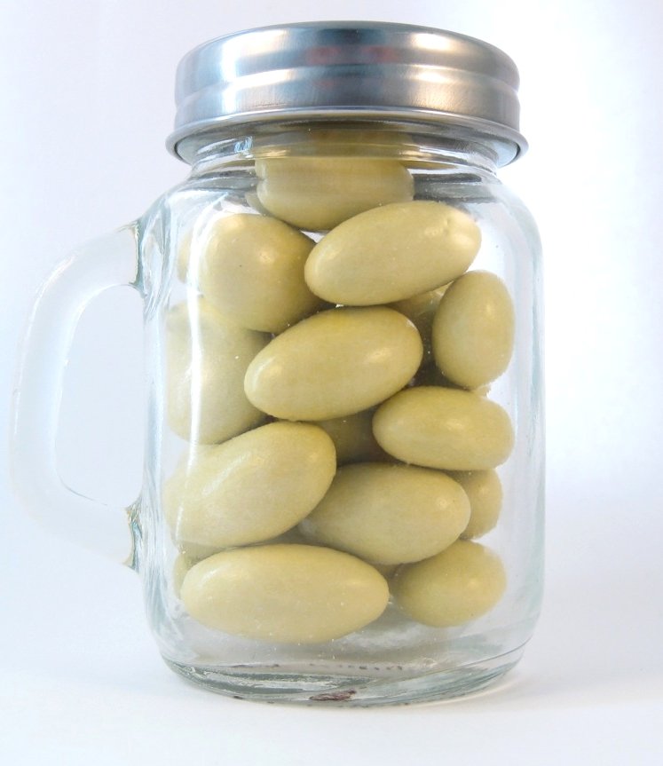 Mug-Shaped Glass Jar D1