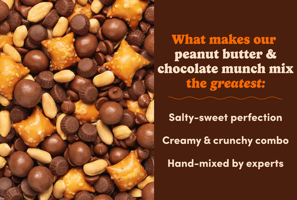 Peanut Butter & Chocolate Munch Mix J5
