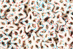 Red, White, & Blue Yogurt Star Pretzels Y0