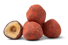 Strawberry Dusted Dark Chocolate Covered Hazelnuts X7