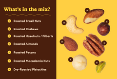Supreme Roasted Mixed Nuts (50% Less Salt) A6
